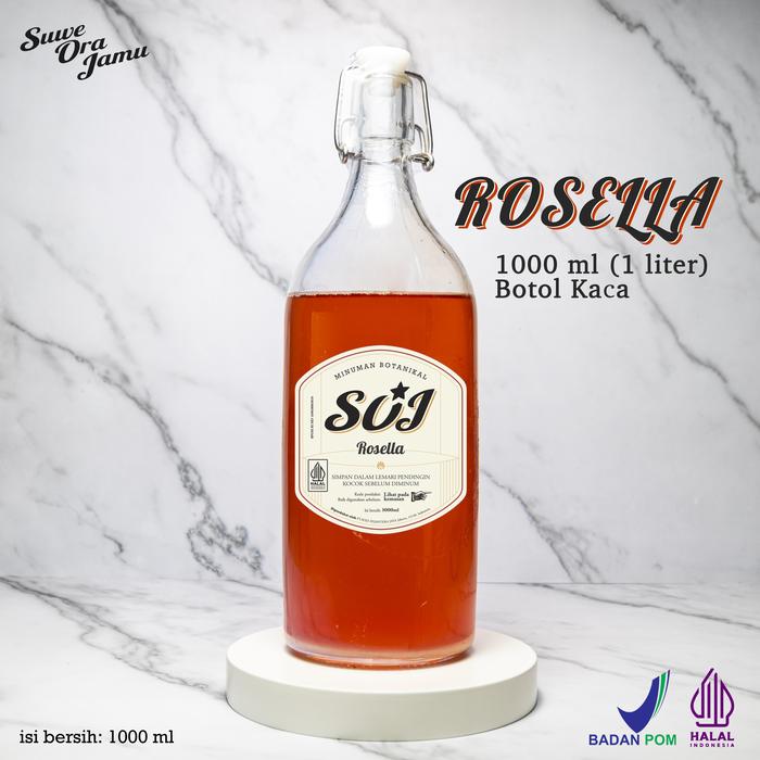 Gambar Rosella - Suwe Ora Jamu (1000 ml) - Botol Kaca dari Suwe Ora Jamu undefined 5 Tokopedia