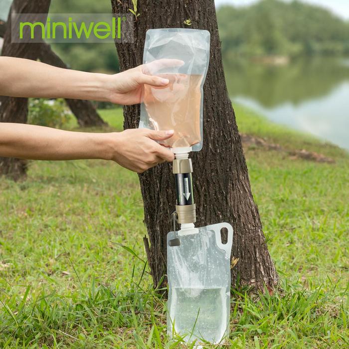 Gambar Baru miniwell outdoor water filter water filtration system with tran dari Sport Off Work undefined Tokopedia