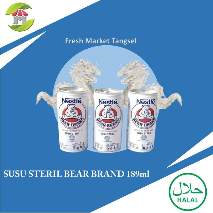 Gambar Susu Bear Brand 189ml dari Fresh Market Tangsel undefined Tokopedia