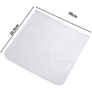 Gambar TAMA LIVING Siba Silicone Food Bag Kantong Penyimpanan Makanan Kedap Udara Plastik Makanan Ziplock - XL dari Tama Living undefined Tokopedia