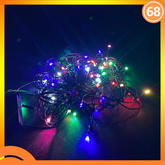 Gambar lampu natal / lampu hias natal / lampu tumbler warna warni rainbow - Warna Warni, TANPA SAMBUNGAN dari Toko Listrik 68 undefined Tokopedia