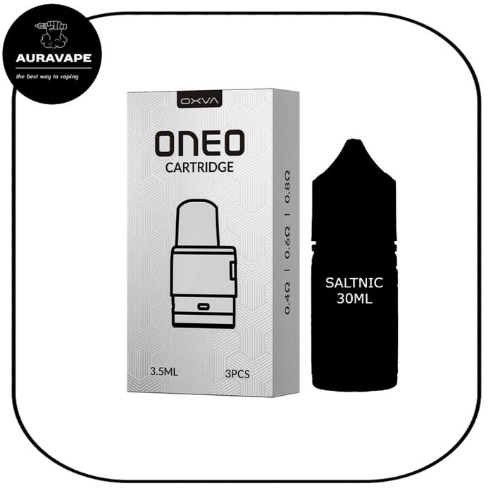 Jual Cartridge Oxva ONEO 1 PACK + Liquid Salt Nicotine 30ml - 0.4 - Kota  Administrasi Jakarta Utara - Auravape