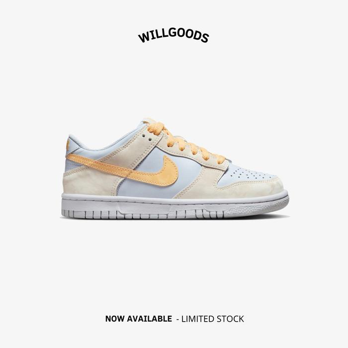 Jual Nike Dunk Low Pale Ivory Melon Tint GS Women Original Jual Nike Dunk Low Pale Ivory Melon Tint GS Women Original