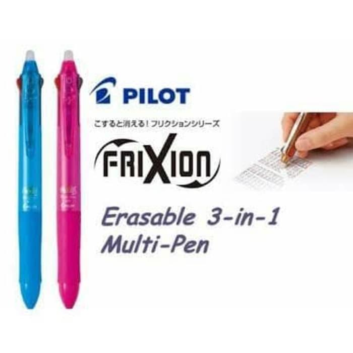 Lot De 3 Gommes Effaçables PILOT FRIXION Blanches - Neuf