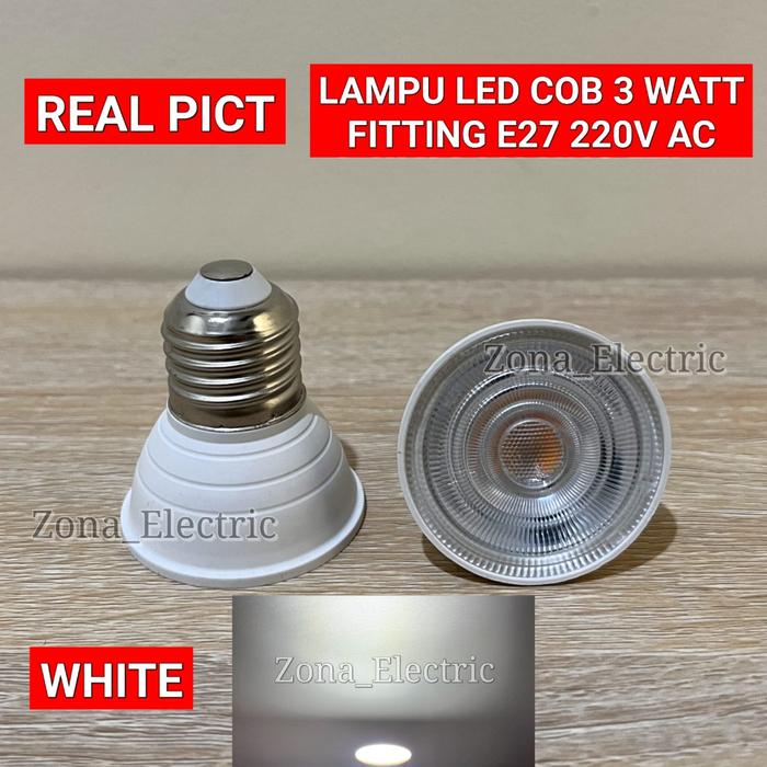 Gambar KAP LAMPU SOROT PLAFON/DINDING E27 3 CM / KAP SPOT LIGHT E27 - KAP BODI PUTIH dari zona electric undefined 4 Tokopedia