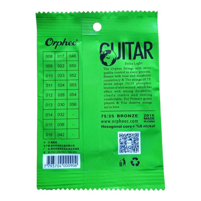 Gambar Senar Gitar Akustik Orphee TX Eceran Nomor 1 Sampai 6 dari TOMTOMID SHOP undefined Tokopedia