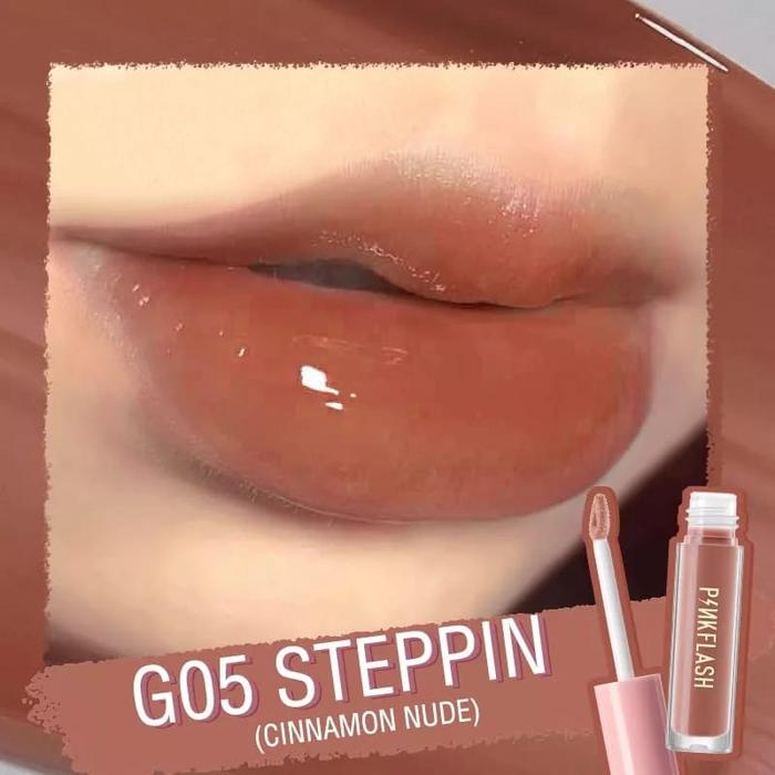 Gambar PINKFLASH (L02) OhMyPinkflash OhMyGloss High Shine Lip Gloss Lipstik - G05 dari Valen Beauty_NEW undefined Tokopedia