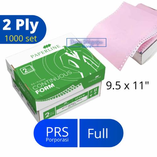 Gambar Kertas Faktur Paperline Continuous Form 2 Ply 9.5 x 11 inch - Full dari Dunia Belajarku undefined Tokopedia
