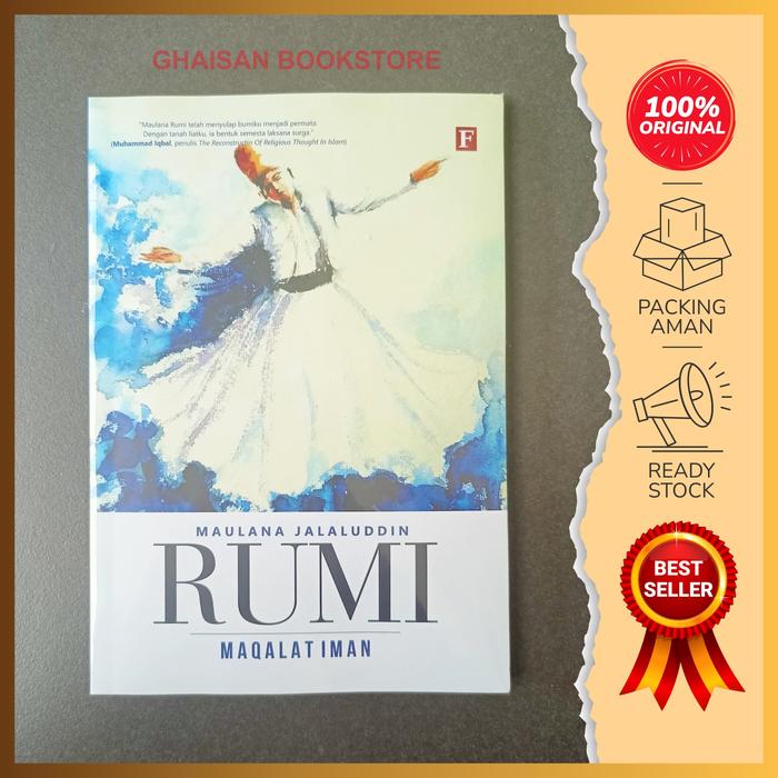 Gambar Paket 4 Buku Rumi Syair Cinta Rumi - Maulana Jalaluddin Rumi - Maqalat Iman dari Ghaisan Bookstore undefined Tokopedia