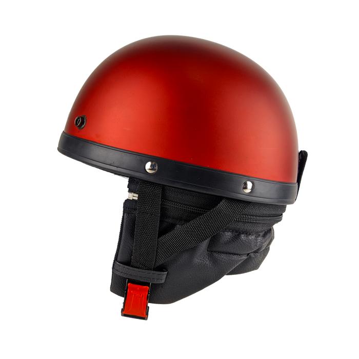 Gambar Helm Vintage Cetok Chips Retro Bogo Setengah Kepala Dewasa Ukuran M L - Maroon Doff dari INOT-STORE undefined Tokopedia