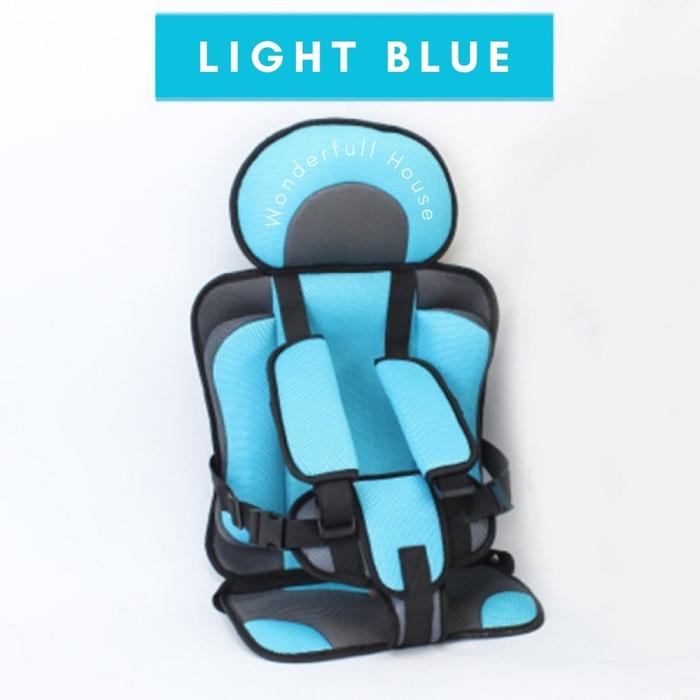 Gambar Car Seat Baby Dudukan Pengaman Mobil Anak Car Seat Baby Portable - S LightBlue dari Houseware Indonesia_NEW undefined Tokopedia