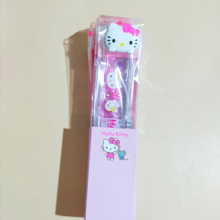 Gambar 15 CM PENGGARIS SANRIO KEPALA SANRIO RULER SANRIO KARET KUROMI CINAMON - KITTY CAT dari velvetshop undefined Tokopedia