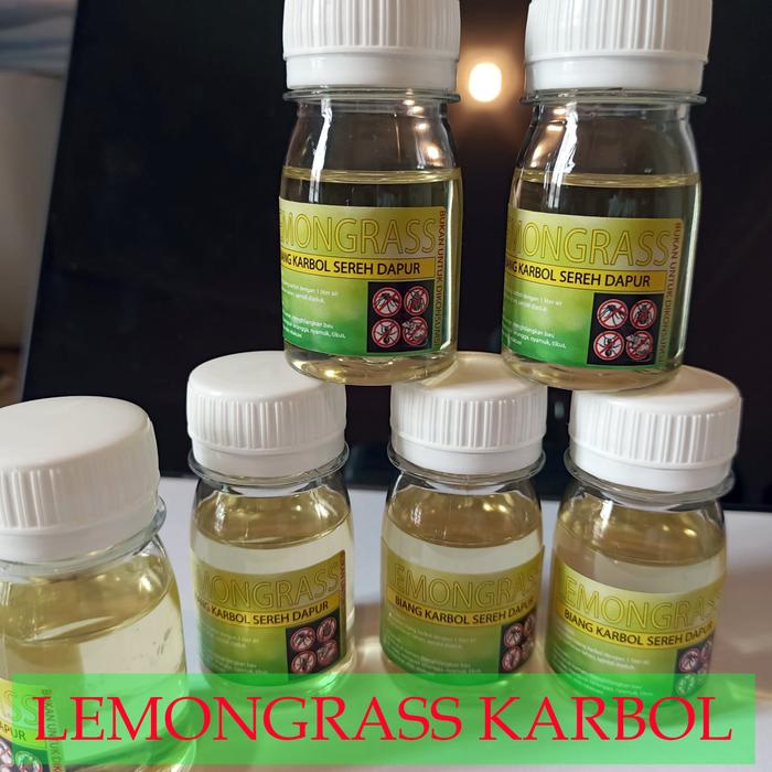 Gambar Biang KARBOL SEREH Wangi, Konsentrat Tinggi - Jadi 1 liter - LEMONGRASS dari ELEGANTO undefined Tokopedia