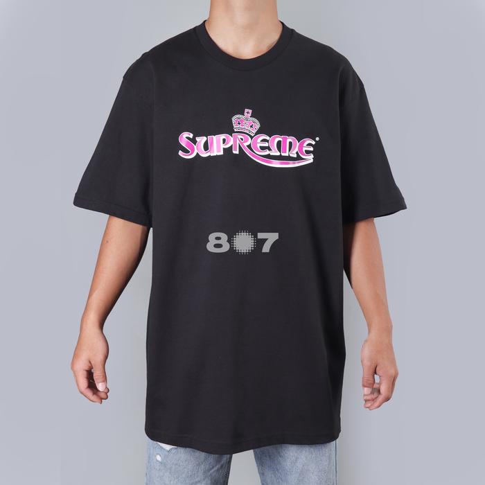 Gambar Supreme Tee Crown Black - M dari 807GARAGE undefined Tokopedia
