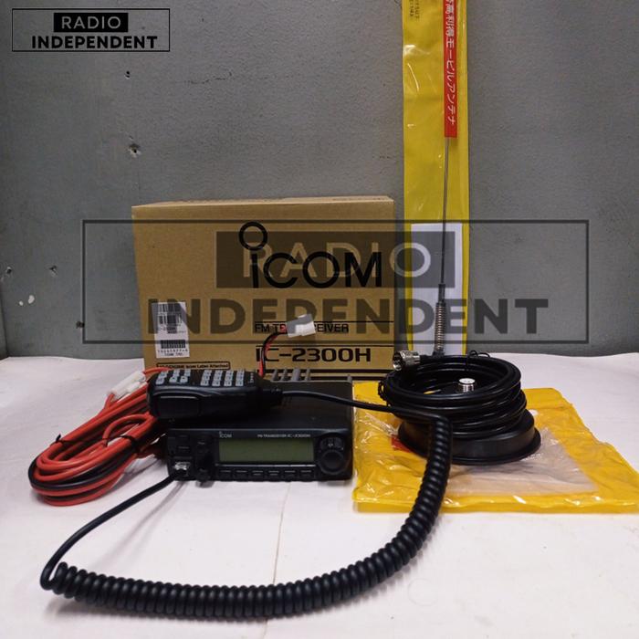 Gambar PAKET RADIO RIG ICOM IC-2300 UNTUK SEMUA JENIS MOBIL VHF 136-174 - Silver dari RADIO INDEPENDENT undefined Tokopedia