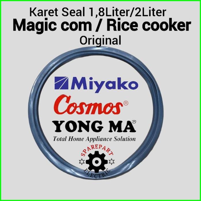 Gambar karet tutupan rice cooker magic com 1 8 liter miyako cosmos semua merk - seal dari lakujakarta undefined Tokopedia