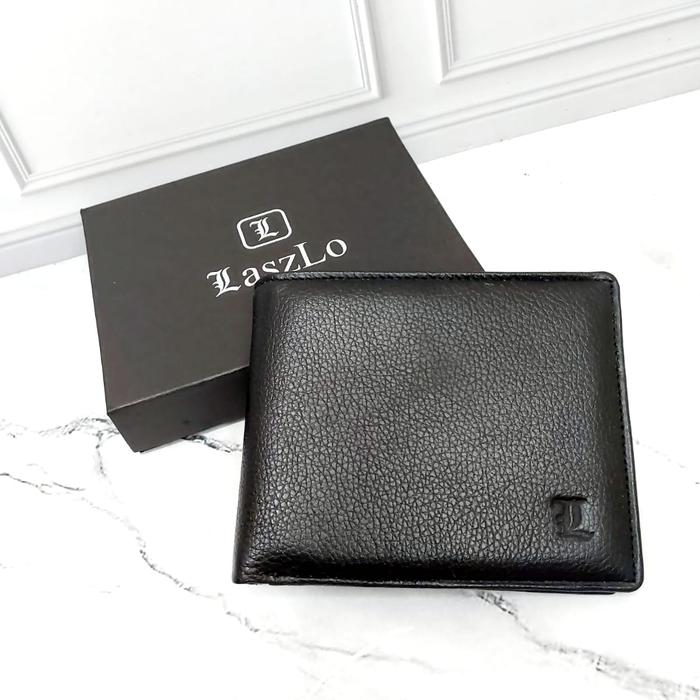 Gambar Dompet pria kulit asli motif jeruk slot foto Laszlo LZ221L Genuine Lea - black jeruk dari Fiorenza Bags undefined Tokopedia