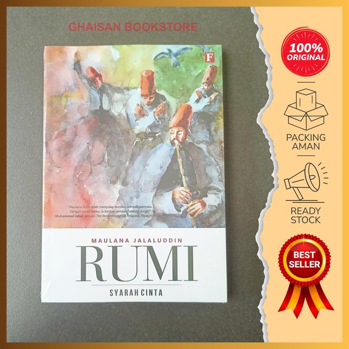 Gambar Paket 4 Buku Rumi Syair Cinta Rumi - Maulana Jalaluddin Rumi - Syarah Cinta dari Ghaisan Bookstore undefined Tokopedia