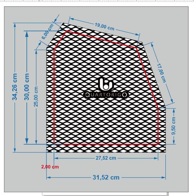 Gambar grill speaker custom - 34,2x31,5cm dari Asprinting undefined Tokopedia