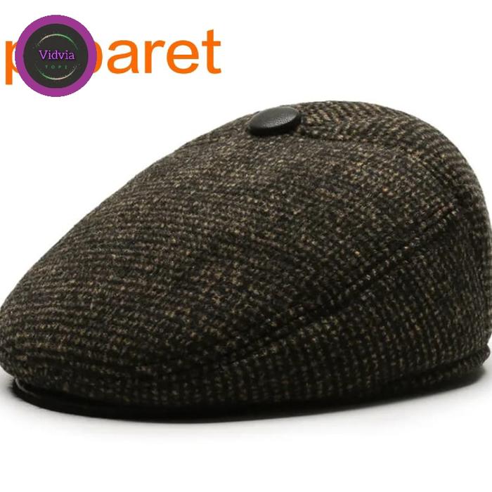 Gambar topi baret pria, motif kotak varian 6 earna-impor - 02 dari 889 David slop undefined Tokopedia