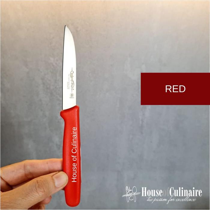 Gambar Paring Knife 3 inch 7,5 cm Pisau Kupas Pengupas Buah Cutlery Pro - Red dari houseofculinaire undefined Tokopedia