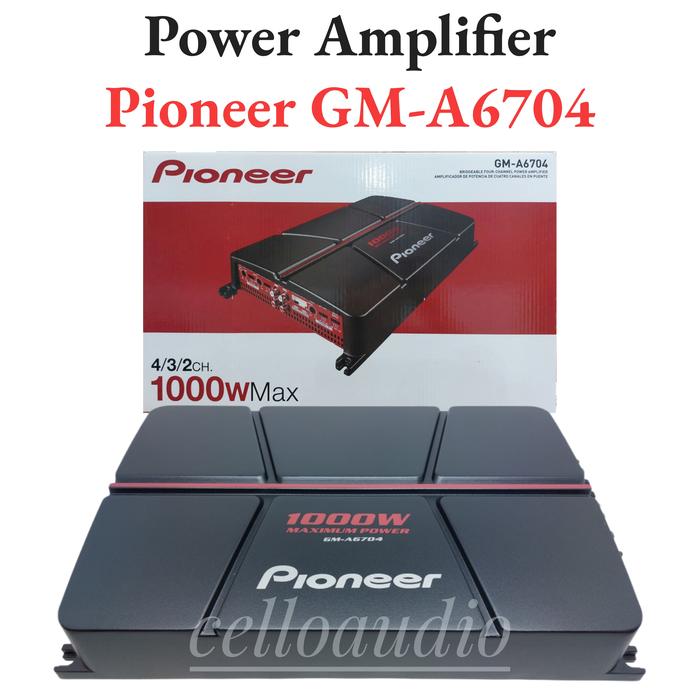 Vind pioneer 4 kanaals versterker op - april 2026