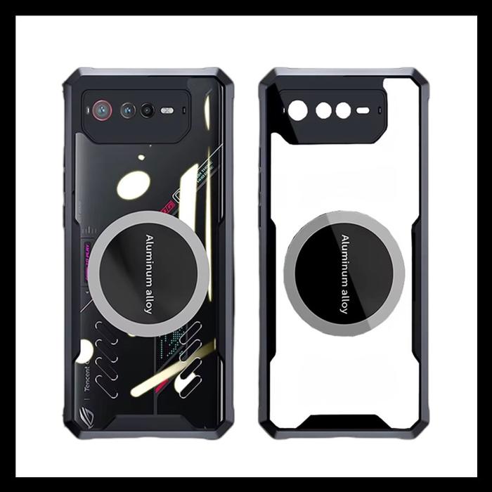 Gambar Asus Rog Phone 6 / 6 Pro Cooling Magnetic Hard Case Casing Soft Cover - HITAM., ASUS ROG 6 dari Original Shop Nillkin undefined Tokopedia