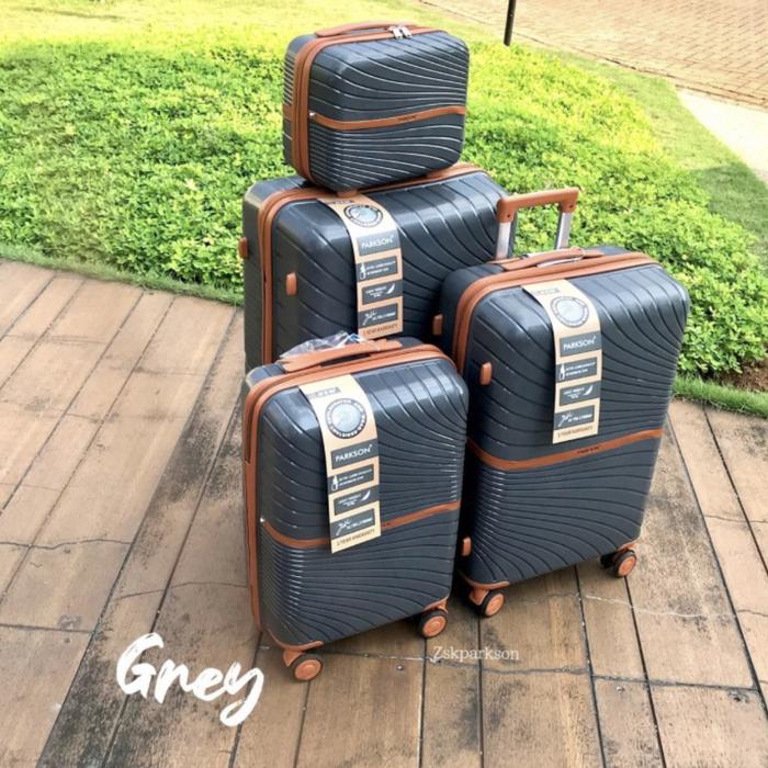 Gambar Koper Parkson PP-16 bahan Polypropylene High Quality Cabin & Bagasi - Hitam, 20 Inch dari ANUGRAH-JAYA undefined 5 Tokopedia