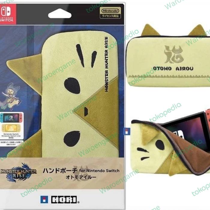 Jual HORI Monster Hunter Rise Hand Pouch For Nintendo Switch