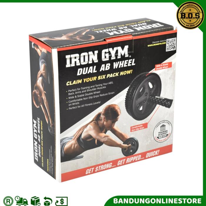 Exercise Iron Gym Ab Roller Iron Gym Dual Ab Wheel Abs Roller Ban