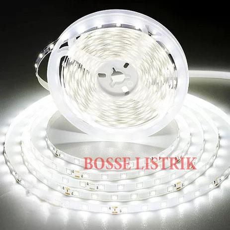 Gambar LED Strip 5050 12V IP33 INDOOR 5M - Putih dari Bosse Listrik undefined Tokopedia