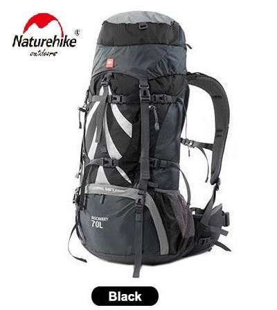 Gambar Keril tas gunung ransel carrier backpack 70L Naturehike NH70B070-B - Black dari Bali Camping Store undefined Tokopedia