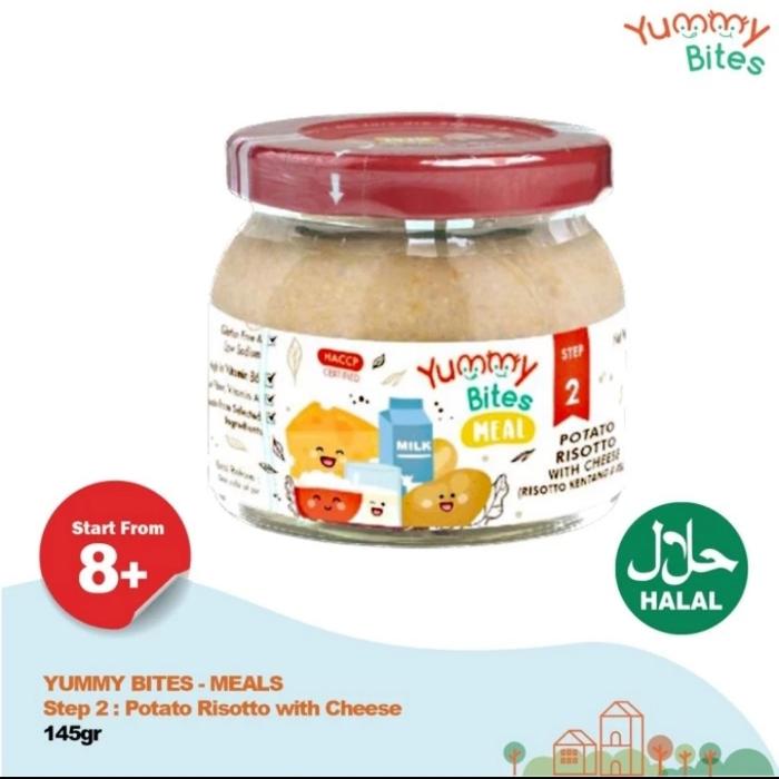 Gambar Yummy Bites Meal Step 2 -145gr / Makanan Mpasi Bayi - Potato Risotto dari Cikucikubaby undefined Tokopedia