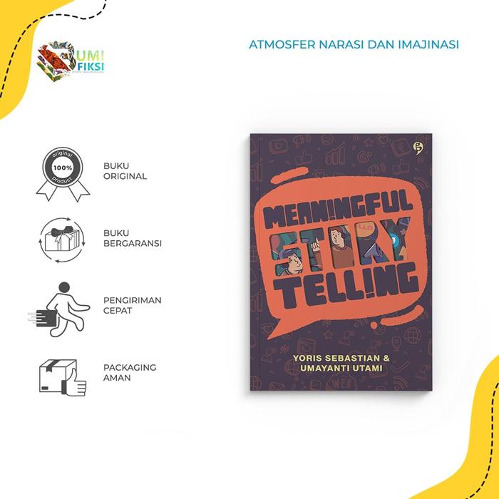 Gambar PO Buku Novel - MEANINGFUL STORYTELLING - Yoris Sebastian- gagasmedia dari BumifiksiJogjakarta undefined Tokopedia
