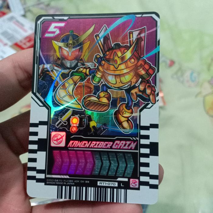 Gambar Dx Legend kamen Rider chemy ride Gotchard Agito Gaim Kuuga Decade tcg - Gaim L dari Ichigou Mugen Daimaru undefined Tokopedia
