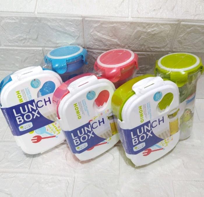 Gambar LUNCHBOX MAKAN SIANG ANAK SET 9565 - Random dari Wdn store. undefined Tokopedia
