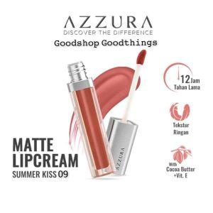 Gambar AZZURA MATTE LIP CREAM ( NEW SHADE) - 09. summer kiss dari OOCELLOCOSMETICSBARBER undefined Tokopedia