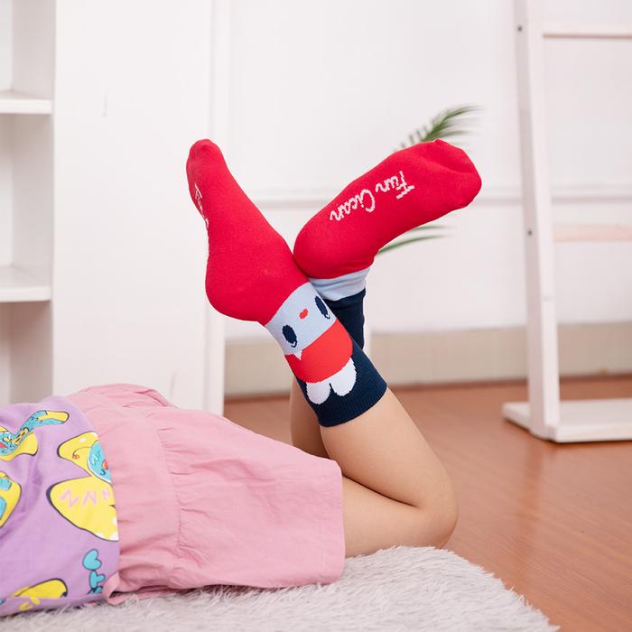 Gambar KaKaCan - Kaos Kaki Cican - red dari Fun Cican undefined Tokopedia