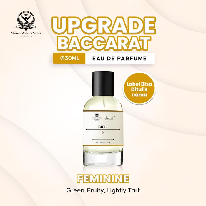 Gambar 30ML UPGRADE BCRT - EAU DE PARFUME - FEMININ BCRT WSW 1 ( Green, Fruity, Lightly Tart ) dari SICHER undefined 4 Tokopedia