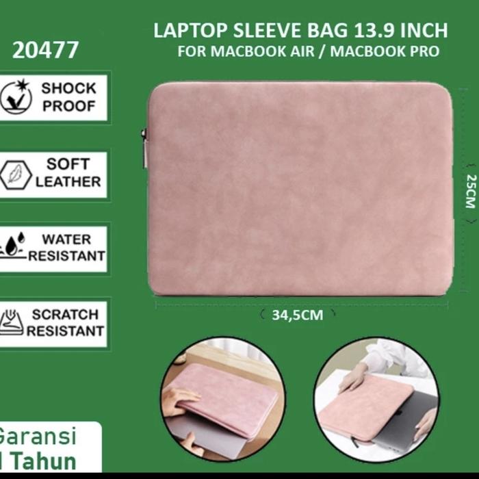 Gambar Ugreen Sleeve Case Storage Bag notebook 13.3 inch 60985 tas laptop - Pink 20477 dari Thewisest Okesop undefined Tokopedia