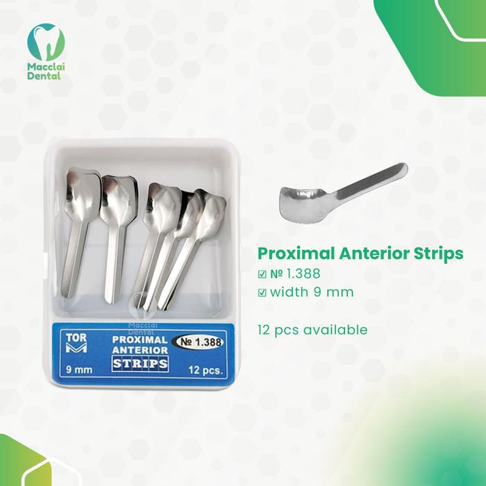 Gambar TWIN MATRIX anterior GIGI DEPAN proximal TOR ORIGINAL / matriks - 9MM dari Macclai Dental undefined Tokopedia