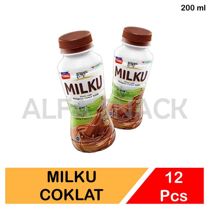 Gambar Susu Milku 200ml 1 pcs Coklat & Strawberry - Coklat dari Alfa Snack_NEW undefined Tokopedia