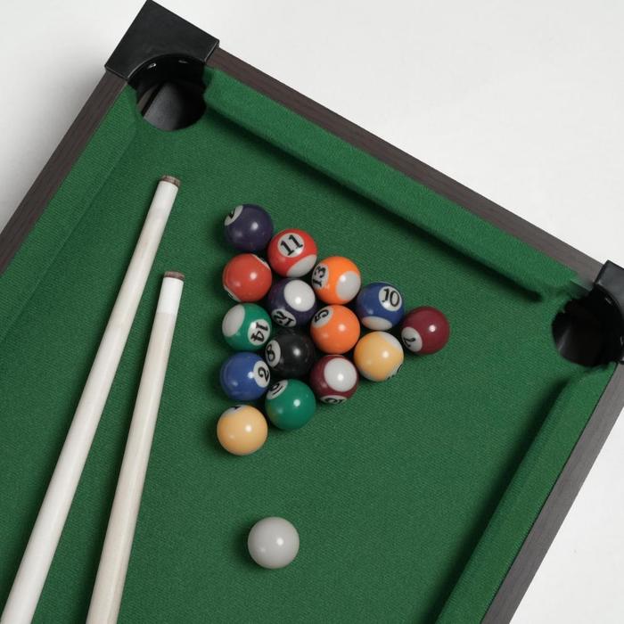 Gambar [NEW] OXY Mini Pool Table / Meja Biliar Mini 4732 - Green dari Whitelab Pro undefined Tokopedia