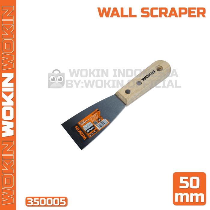 Gambar Wall Scraper / Pengupas Cat Gagang Kayu Wokin - 50mm dari Wokin Indonesia undefined Tokopedia