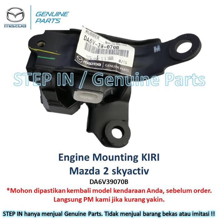 Gambar Engine Mounting Mazda 2 Mazda2 SKYACTIV 2014 - 2022 ORI baru Genuine - KIRI dari Step In Genuine Parts Supplier undefined Tokopedia