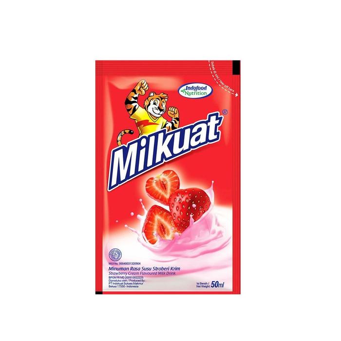 Gambar Susu Milkuat Kemasan Bantal 50ml Coklat - Strawberry - Coklat dari Alfa Snack_NEW undefined 5 Tokopedia