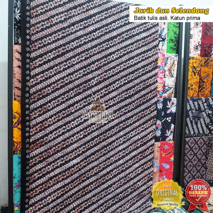 Gambar Jarik Jarit Selendang Kain Batik Tulis Bakaran Ladrang Kawung Sogan - jarik 2 meter dari Kain Batik Tulis Asli undefined Tokopedia