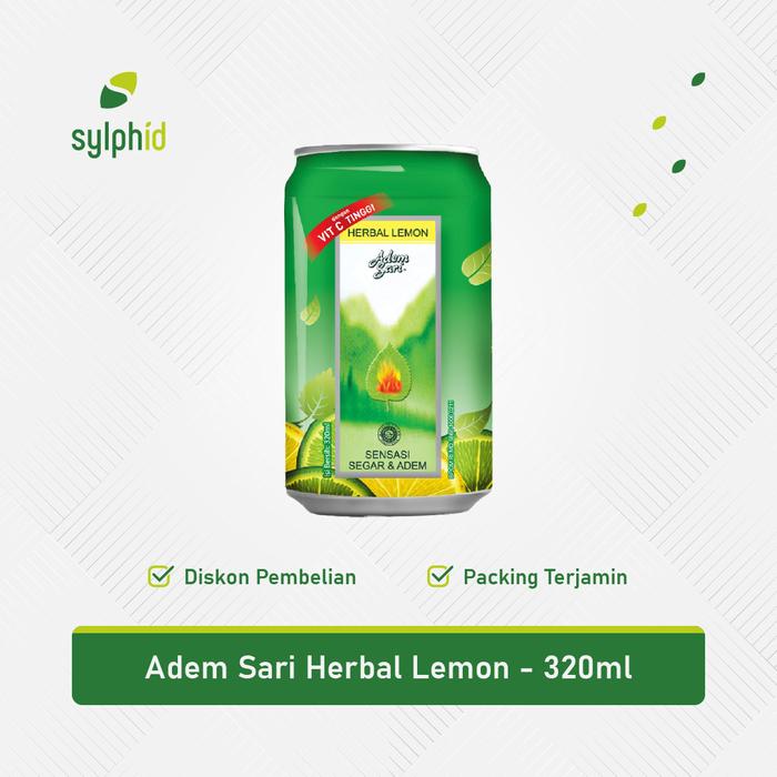 Gambar Adem Sari Ching Ku Kaleng 320 ml / Vitamin C Herbal Lemon - 1 pc dari Sylphid Indonesia undefined Tokopedia