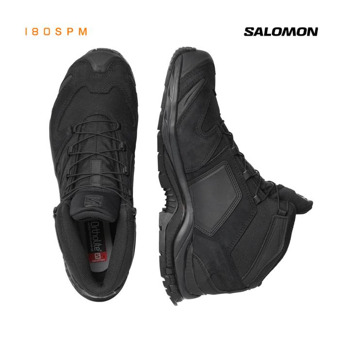 Hiking Tactical Shoes SALOMON XA Forces Mid Wide GTX EN Black 38 2/3
