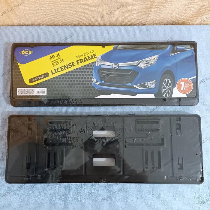 Gambar Dudukan Plat BK DCS Lapis Plat SET Universal Standart Acrylic 48x17x3 - Standart dari JAYA MANDIRI AUTOCAR undefined Tokopedia